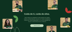 trabajadores de la fundacion estrella azul.